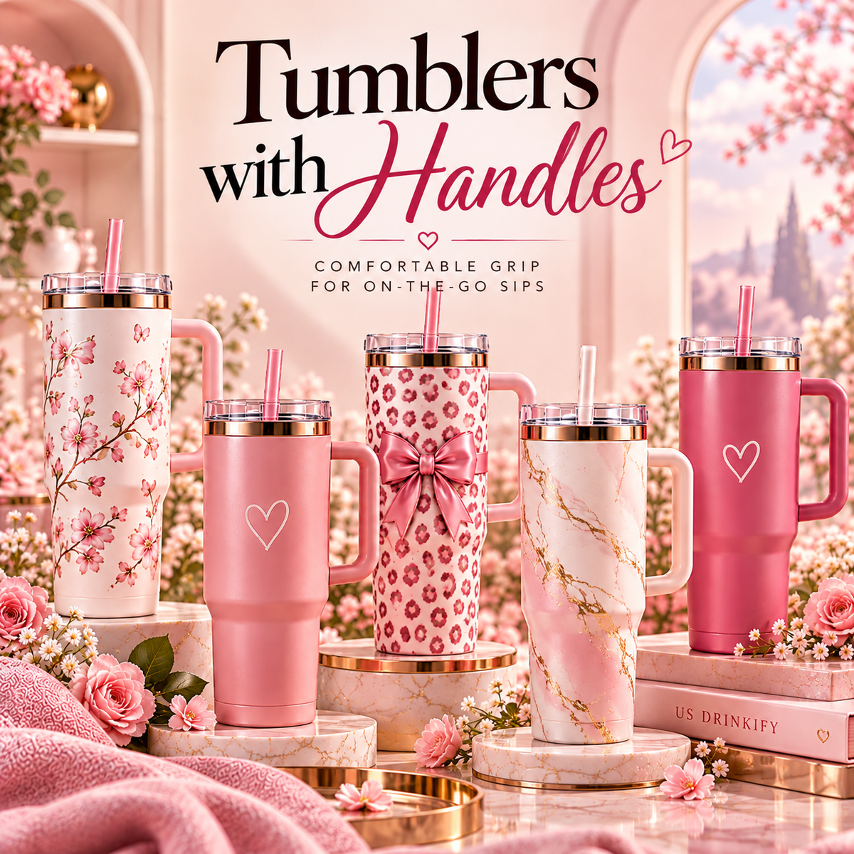 Tumblers with Handles