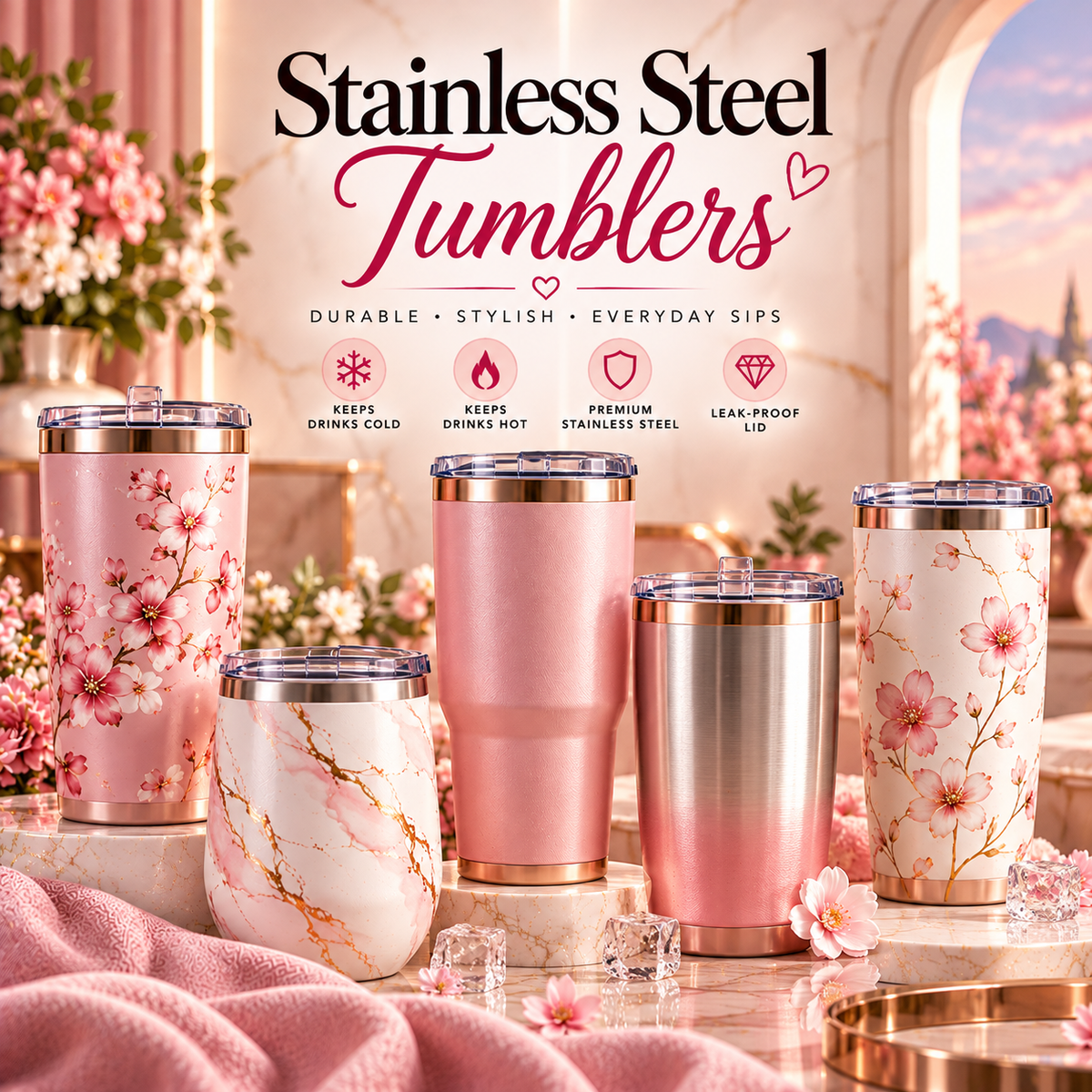 Stainless Steel Tumblers
