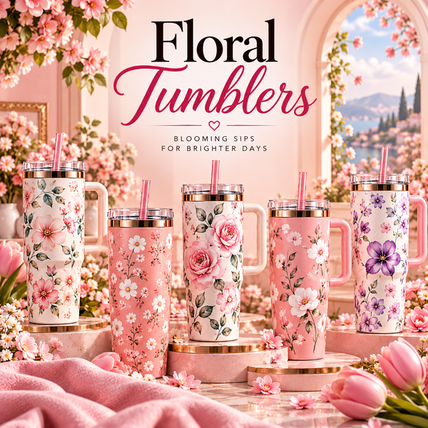 Floral Tumblers